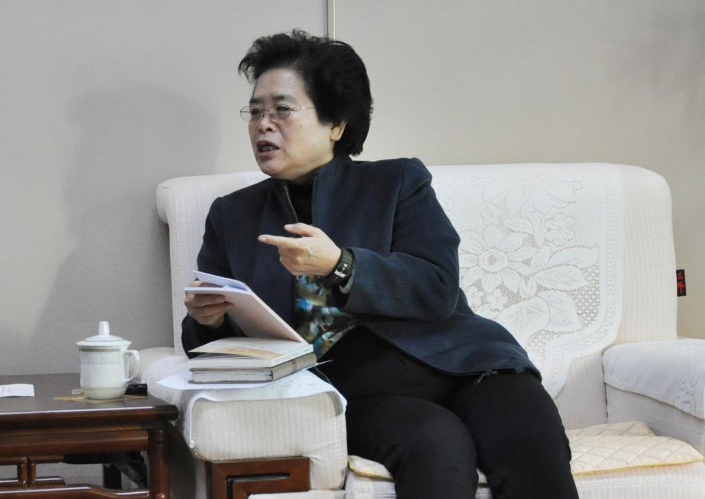 闫桂琴副校长参加学习活动并讲话