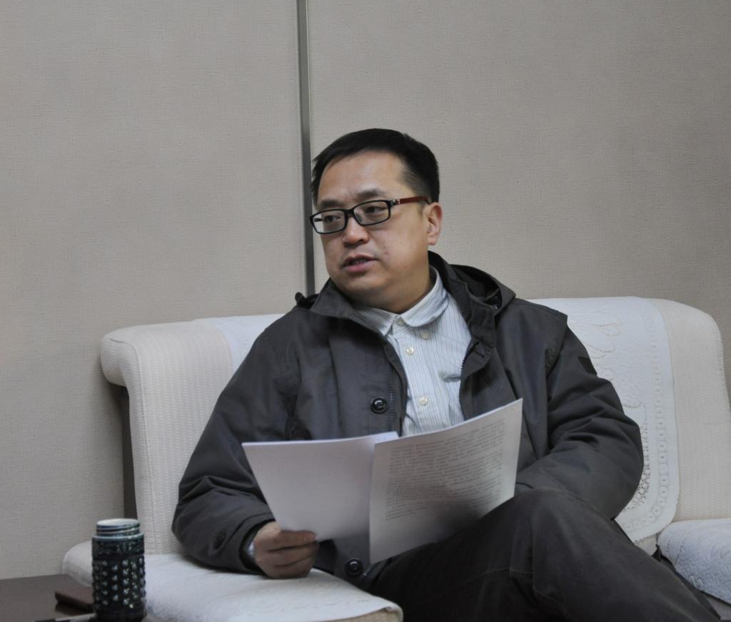 薛珠峰主任带领大家学习